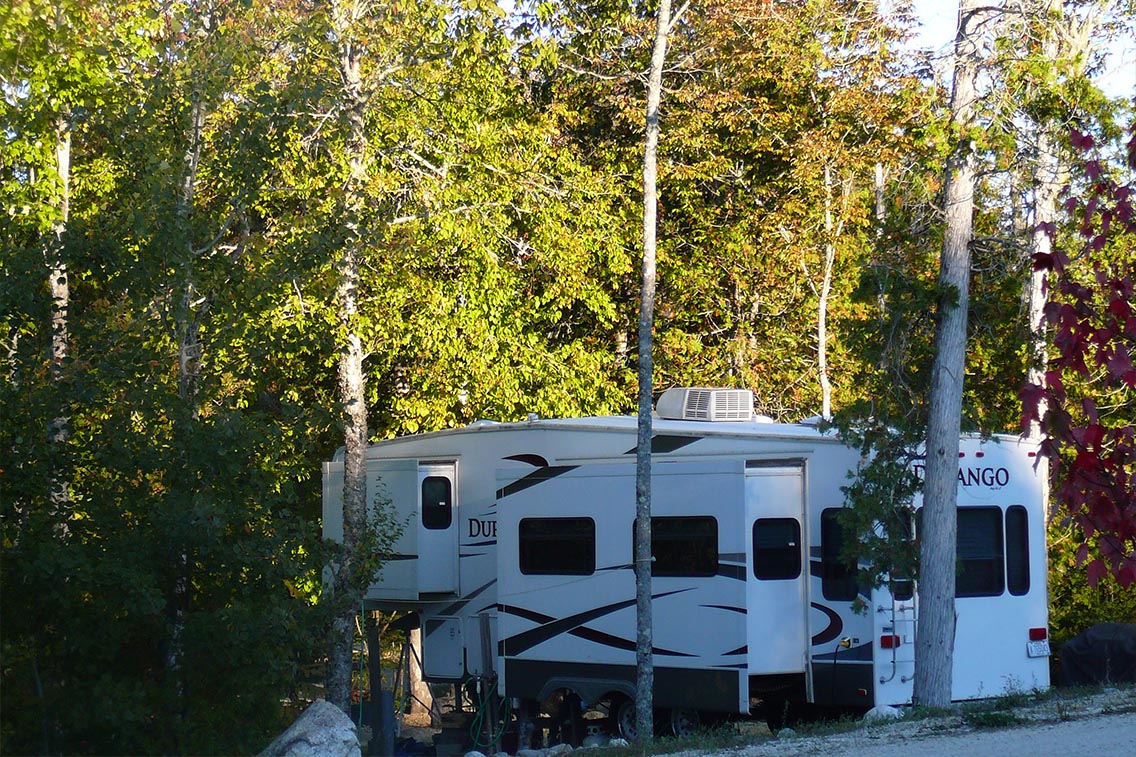 image of campsite office